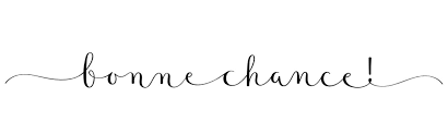 bonne chance 